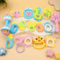 Baby Rattle and Teether Toy Set (18 Pieces) with Storage Box