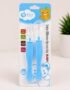 Baby Silicone Feeding Spoon Set 2pcs – Blue
