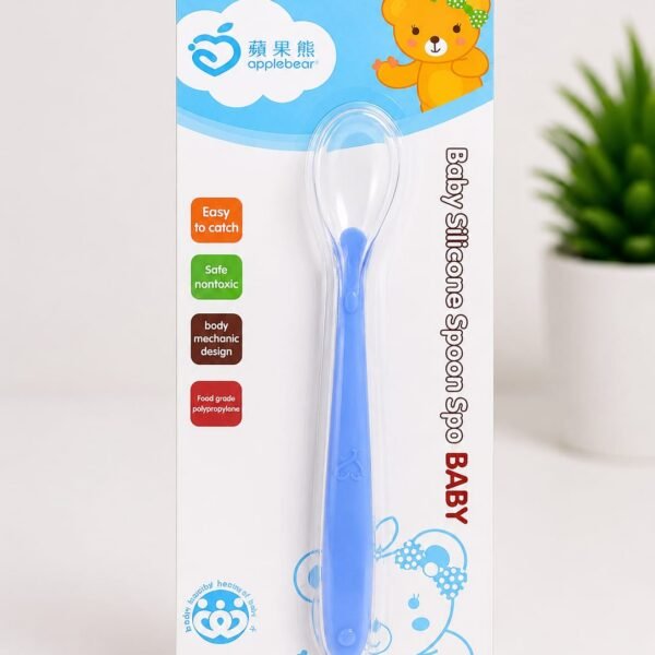 Baby Silicone Spoon Single – Blue