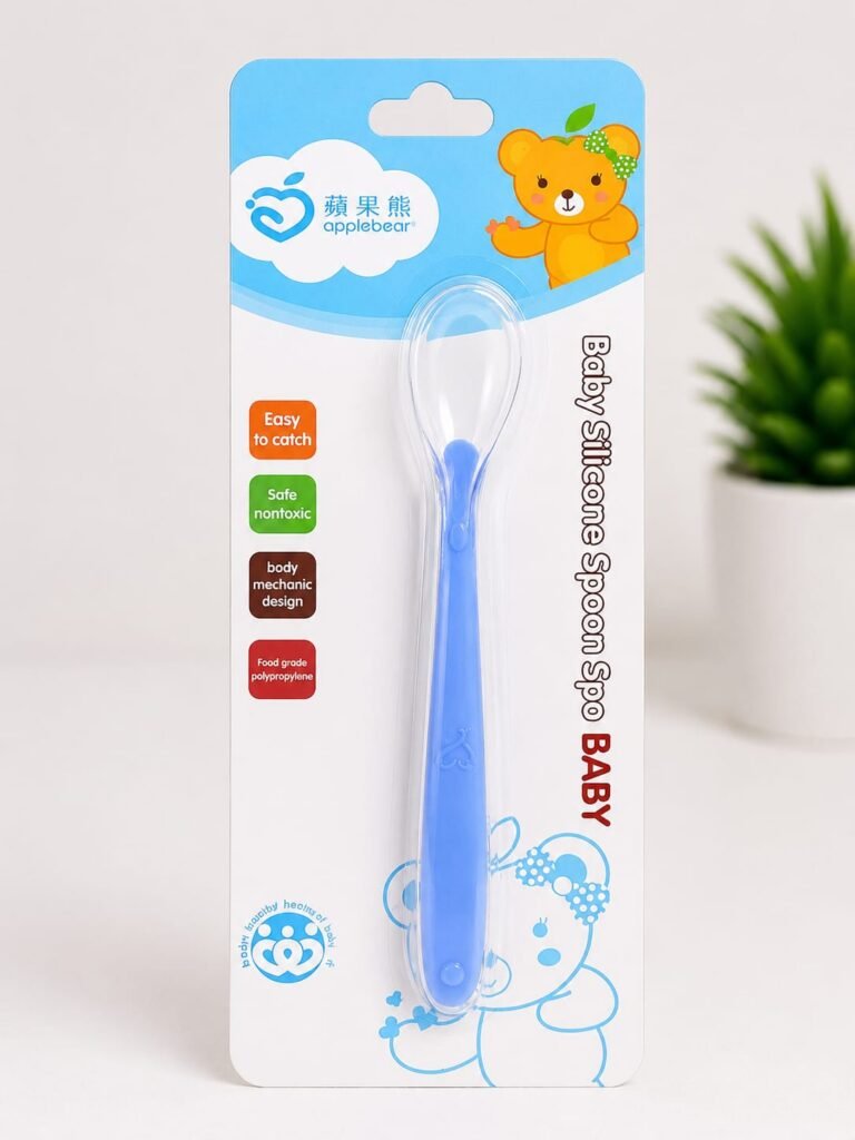 Baby Silicone Spoon Single – Blue