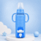 Premium Glass Baby Feeding Bottle with Handle – 240ml | BPA Free