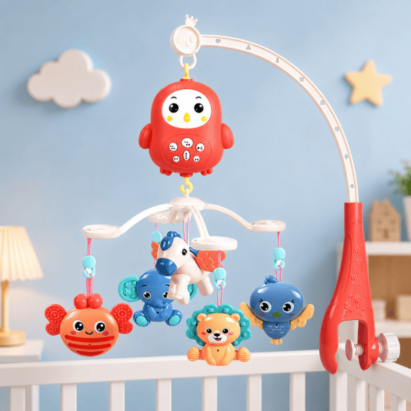 Dinglingo Happy Bed Bell – Baby Musical Crib Toy