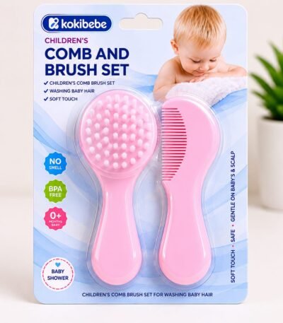 Kokibebe Baby Hair Brush Comb Set 2 pcs – China