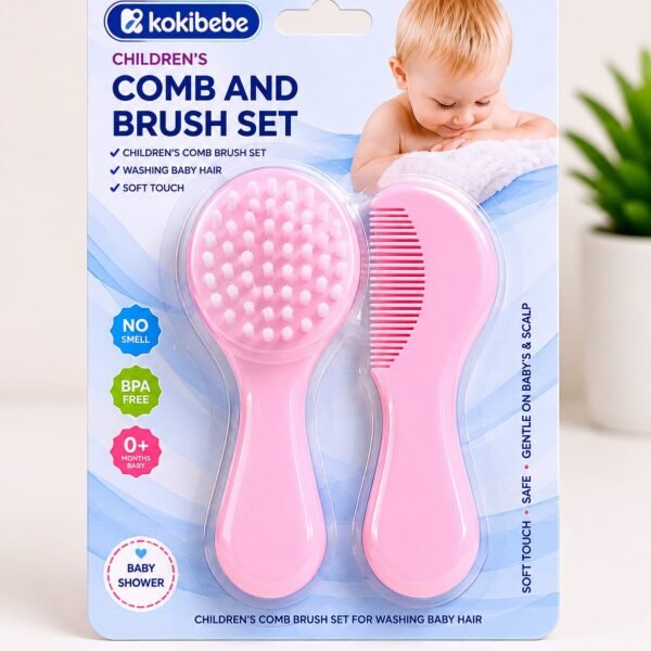 Kokibebe Baby Hair Brush Comb Set 2 pcs – China