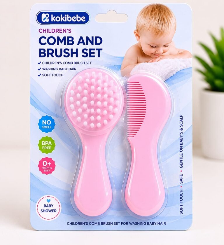Kokibebe Baby Hair Brush Comb Set 2 pcs – China