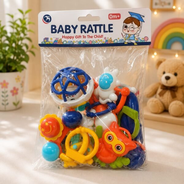 Baby Rattle Toy Set | 0+ Months