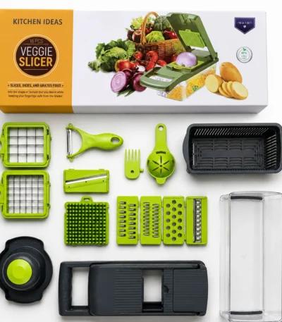 KITCHEN IDEAS 16-in-1 Vegetable Slicer & Chopper