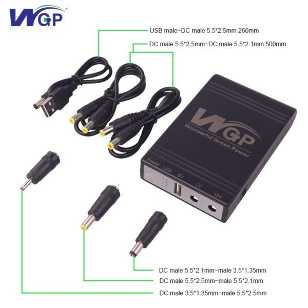 WGP Mini DC UPS 10400mAh