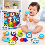 Puzzle Baby Rattles 3+ Months